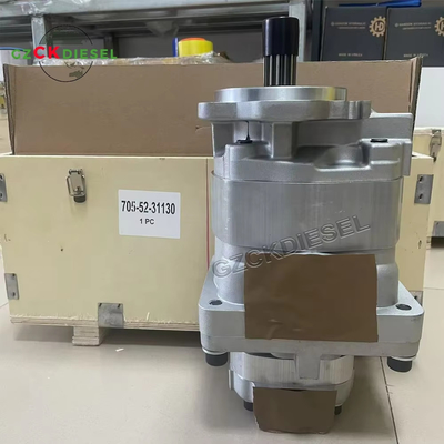 Máy bơm bánh răng thủy lực 705-52-31130 705-52-31170 705-52-30490 Đối với bộ tải WA500-3 WA500-3LK